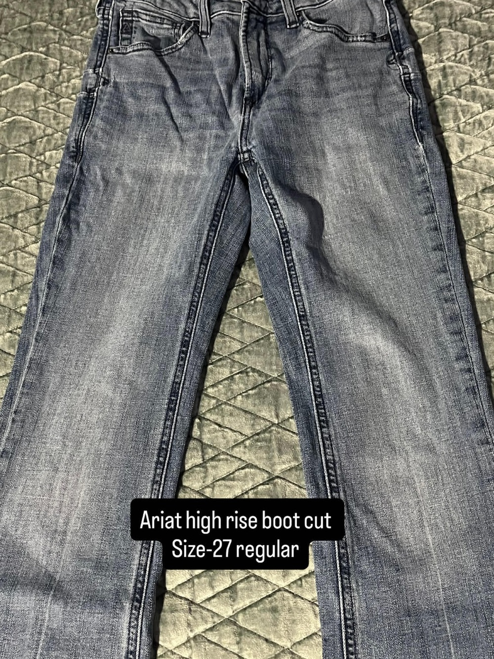 Ariat Women's Bootcut Jeans in Faded Blue-Gray